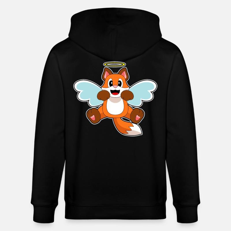 Fox Angel - Veste à capuche bio CULTIVATOR Stanley/Stella Unisexe - noir