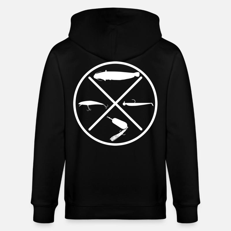 Wels - Stanley/Stella Unisex Bio-Kapuzenjacke CULTIVATOR  - Schwarz