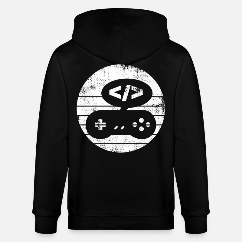 Game Developer - Stanley/Stella CULTIVATOR  Unisex Organic Hooded Jacket - black