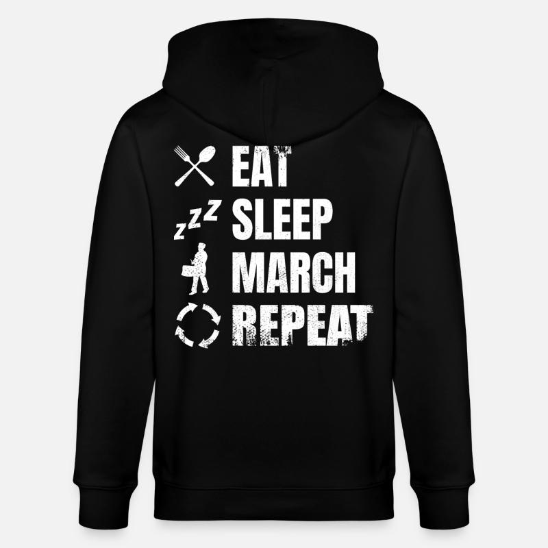 Routine quotidienne du batteur - Veste à capuche bio CULTIVATOR Stanley/Stella Unisexe - noir