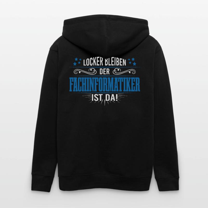 Fachinformatiker programmierer support admin Stanley/Stella Unisex Bio-Kapuzenjacke CULTIVATOR 