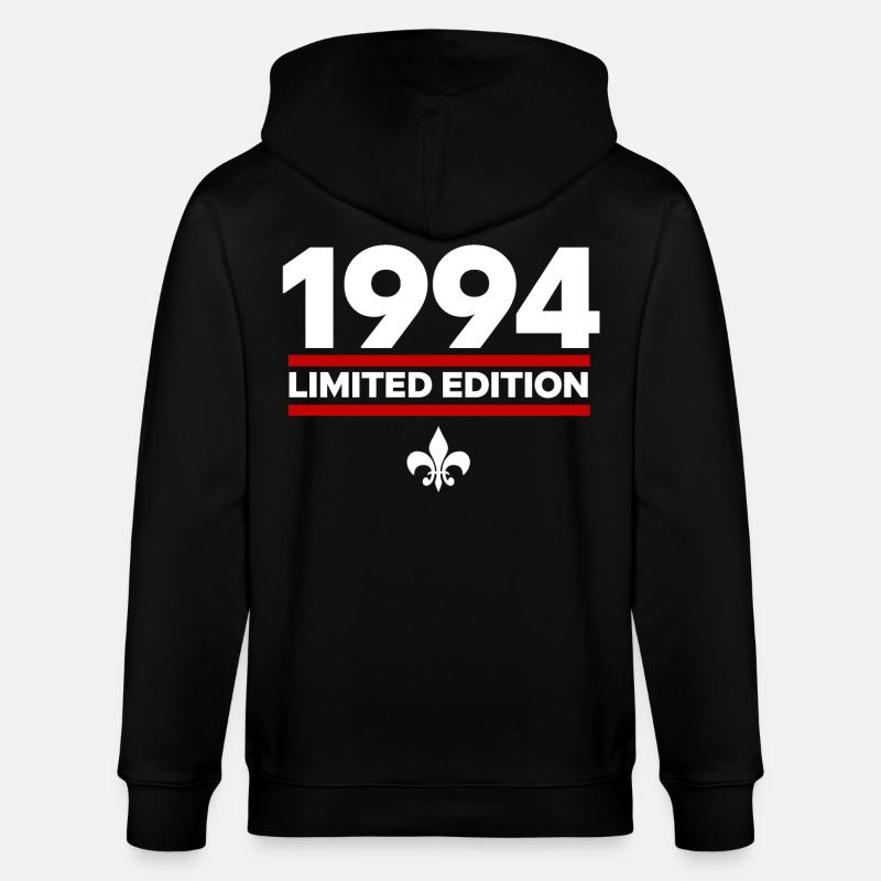1994 Édition limitée - Veste à capuche bio CULTIVATOR Stanley/Stella Unisexe - noir