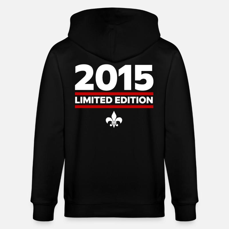 Édition limitée 2015 - Veste à capuche bio CULTIVATOR Stanley/Stella Unisexe - noir
