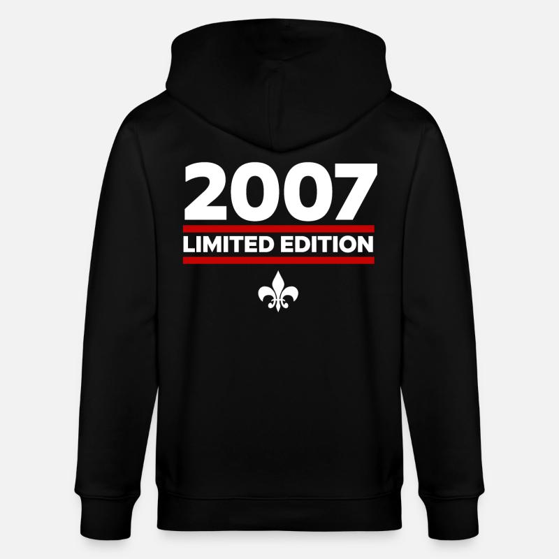 Édition limitée 2007 - Veste à capuche bio CULTIVATOR Stanley/Stella Unisexe - noir