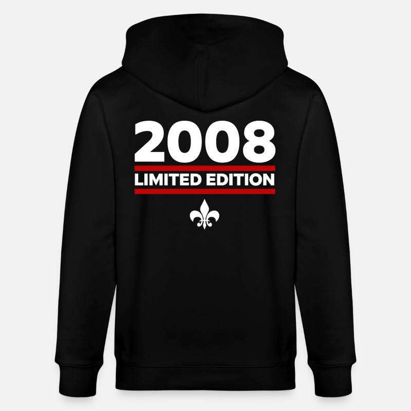 Édition limitée 2008 - Veste à capuche bio CULTIVATOR Stanley/Stella Unisexe - noir