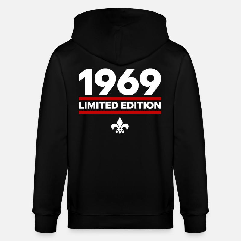 Édition limitée de 1969 - Veste à capuche bio CULTIVATOR Stanley/Stella Unisexe - noir
