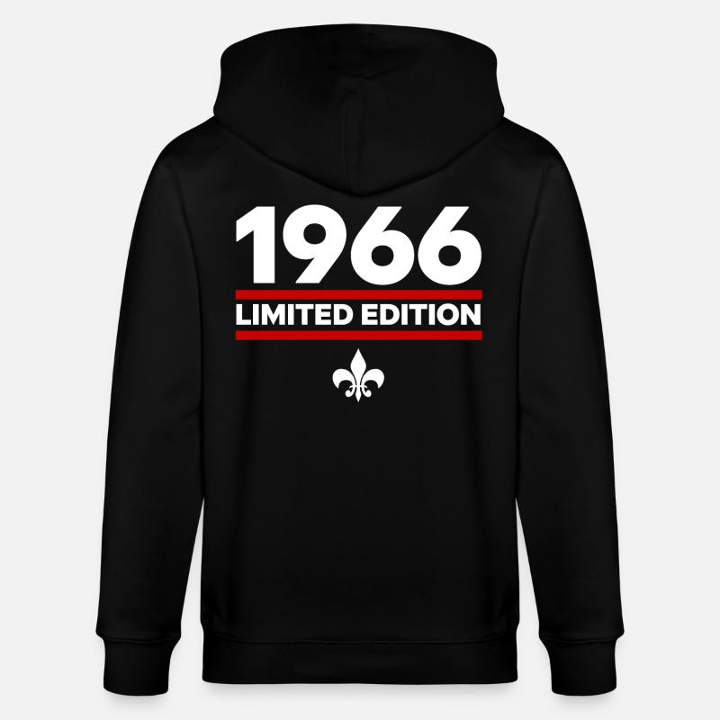 Édition limitée de 1966 - Veste à capuche bio CULTIVATOR Stanley/Stella Unisexe - noir