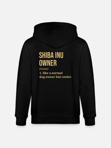 Shiba Inu Shiba Inu Shiba Inu - Stanley/Stella CULTIVATOR Unisex Organic Hooded Jacket - black