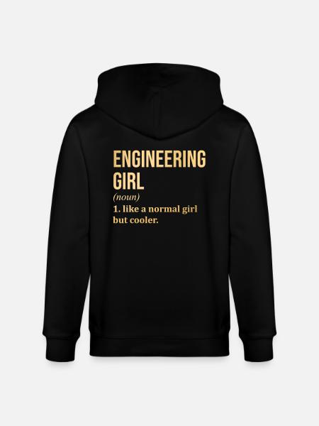 Engineer - Stanley/Stella CULTIVATOR Unisex Organic Hooded Jacket - black