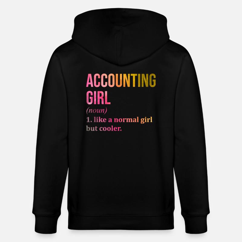 comptable - Veste à capuche bio CULTIVATOR Stanley/Stella Unisexe - noir