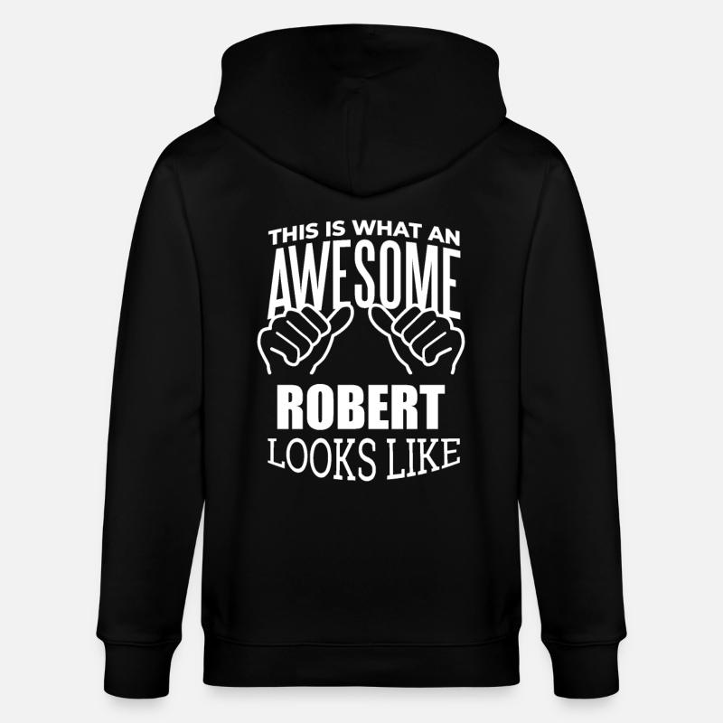 Robert - Stanley/Stella Unisex Bio-Kapuzenjacke CULTIVATOR  - Schwarz