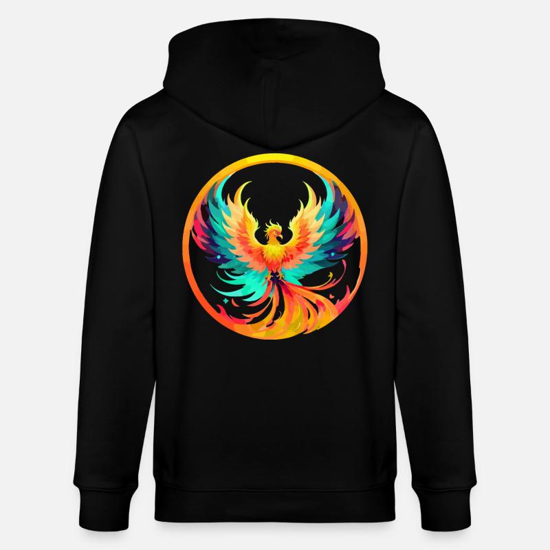 Phoenix Phönix - Veste à capuche bio CULTIVATOR Stanley/Stella Unisexe - noir