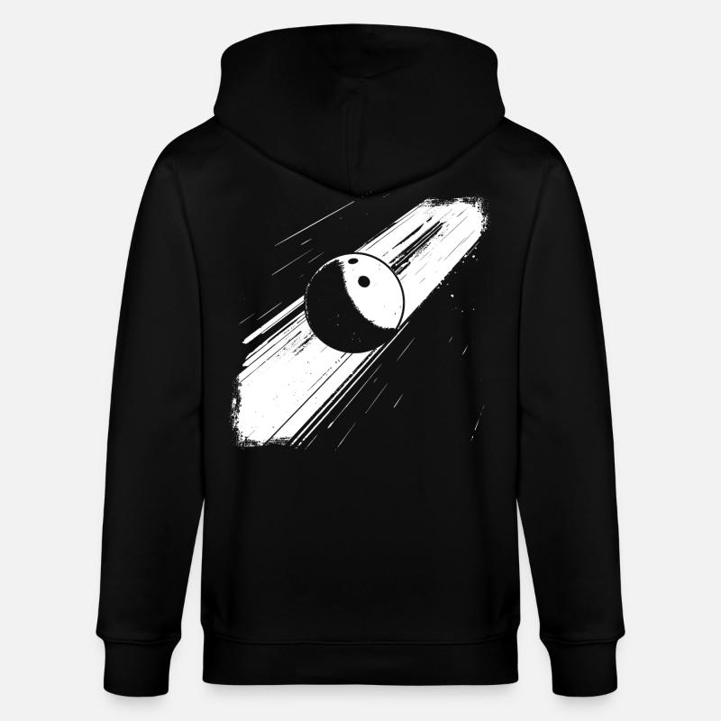 Boule de bowling - Veste à capuche bio CULTIVATOR Stanley/Stella Unisexe - noir