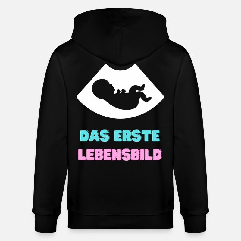 Das Erste Lebensbild - Stanley/Stella Unisex Bio-Kapuzenjacke CULTIVATOR  - Schwarz