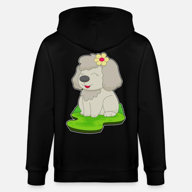 Fleur de chien - Veste à capuche bio CULTIVATOR Stanley/Stella Unisexe - noir
