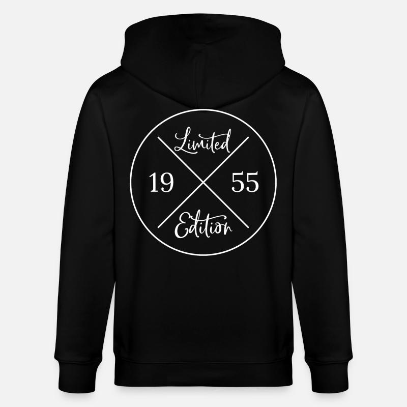 Edition limitée 1955 - Veste à capuche bio CULTIVATOR Stanley/Stella Unisexe - noir
