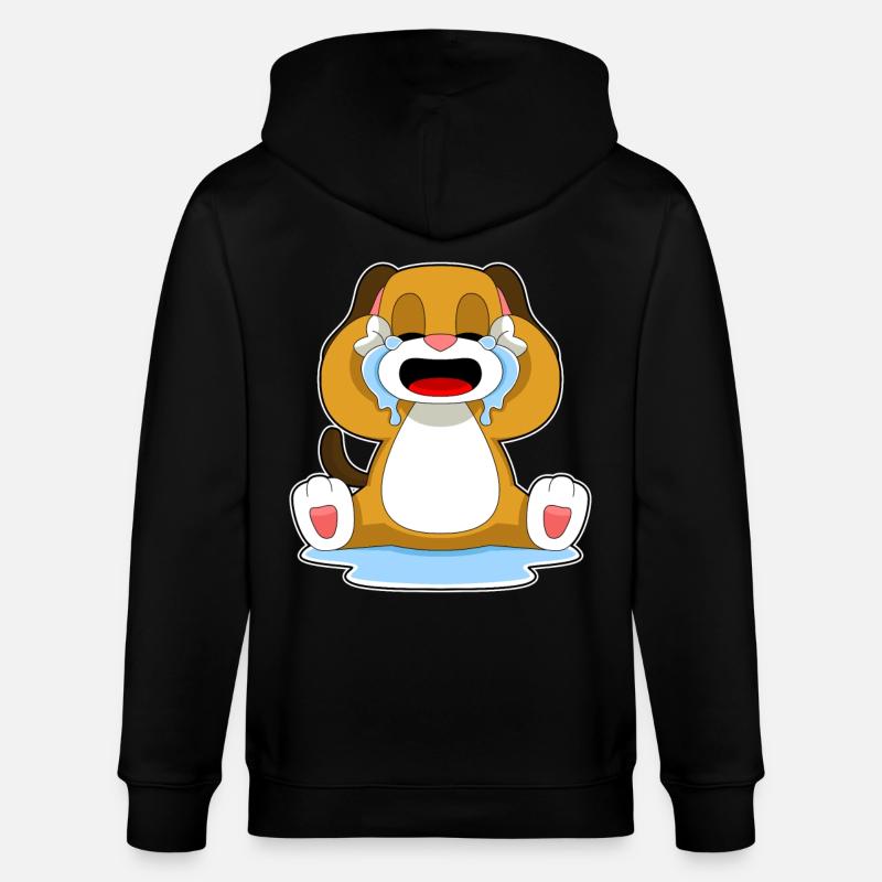 Larmes de chien - Veste à capuche bio CULTIVATOR Stanley/Stella Unisexe - noir