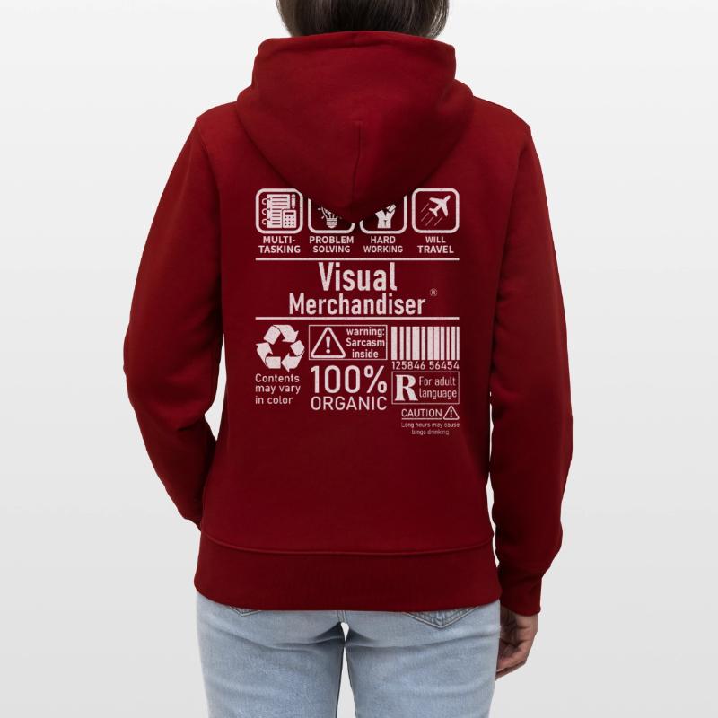 Visual Merchandiser multi tasking problem solving Stanley/Stella Unisex Bio-Kapuzenjacke CULTIVATOR 
