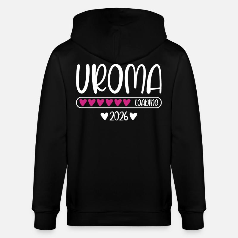 Uroma 2026 loading - Stanley/Stella Unisex Bio-Kapuzenjacke CULTIVATOR  - Schwarz