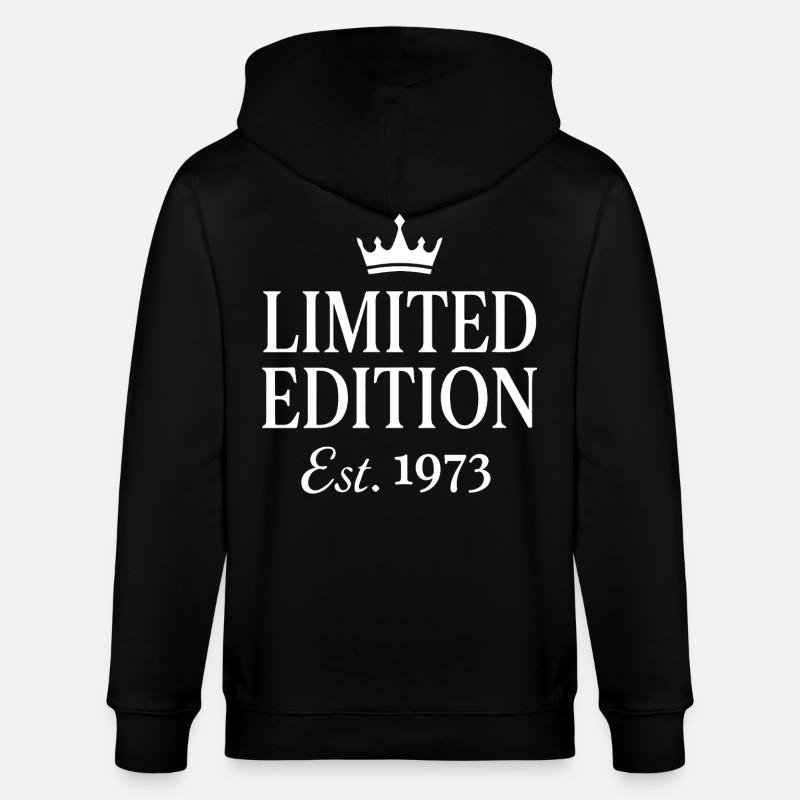 Édition limitée Est. 1973 - Veste à capuche bio CULTIVATOR Stanley/Stella Unisexe - noir