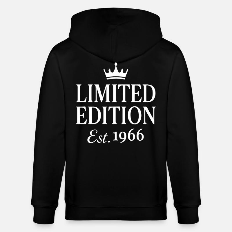 Edition limitée Est 1966 - Veste à capuche bio CULTIVATOR Stanley/Stella Unisexe - noir
