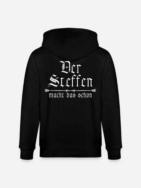 Steffen is already doing it - Stanley/Stella CULTIVATOR  Unisex Organic Hooded Jacket - black