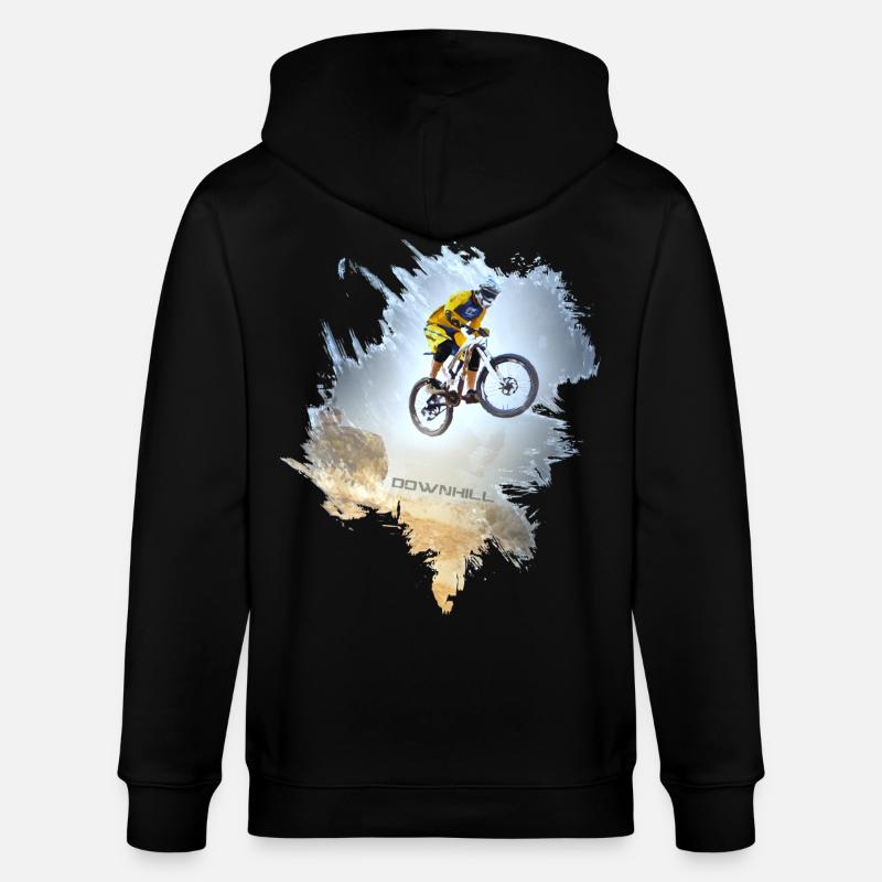 Surfez sur la chute - Veste à capuche bio CULTIVATOR Stanley/Stella Unisexe - noir