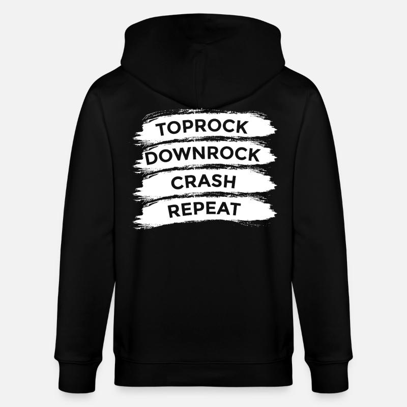 Breakdance Techniques - Veste à capuche bio CULTIVATOR Stanley/Stella Unisexe - noir