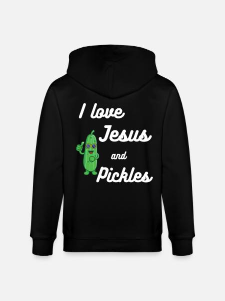 Gurken und Jesus Religiös - Stanley/Stella Unisex Bio-Kapuzenjacke CULTIVATOR  - Schwarz