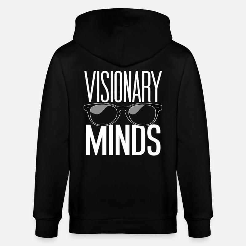 Visionary Minds Eyewear Inspiration - Veste à capuche bio CULTIVATOR Stanley/Stella Unisexe - noir