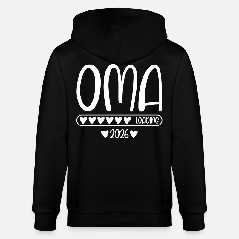 Oma 2026 loading - Stanley/Stella Unisex Bio-Kapuzenjacke CULTIVATOR  - Schwarz