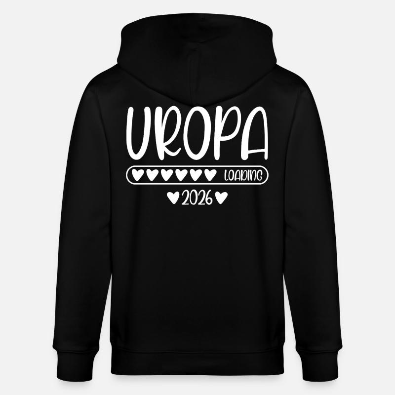 Uropa 2026 loading - Stanley/Stella Unisex Bio-Kapuzenjacke CULTIVATOR  - Schwarz