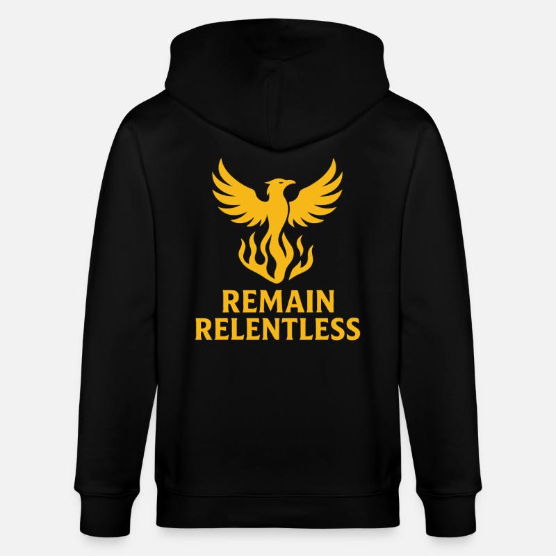 Rester implacable – Discipline Tee - Veste à capuche bio CULTIVATOR Stanley/Stella Unisexe - noir