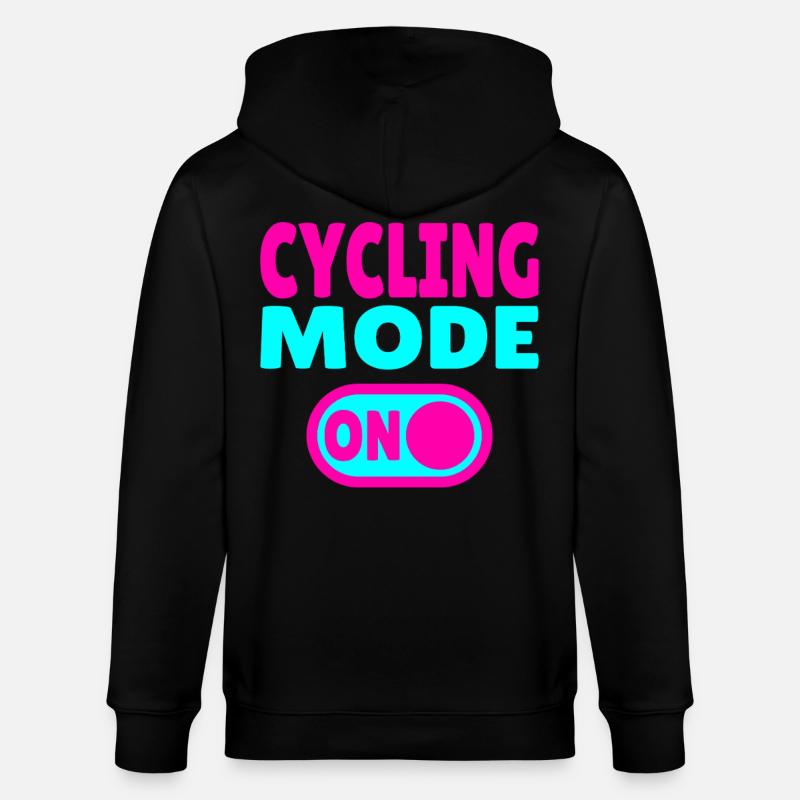 Mode cyclisme activé Cyclisme - Veste à capuche bio CULTIVATOR Stanley/Stella Unisexe - noir