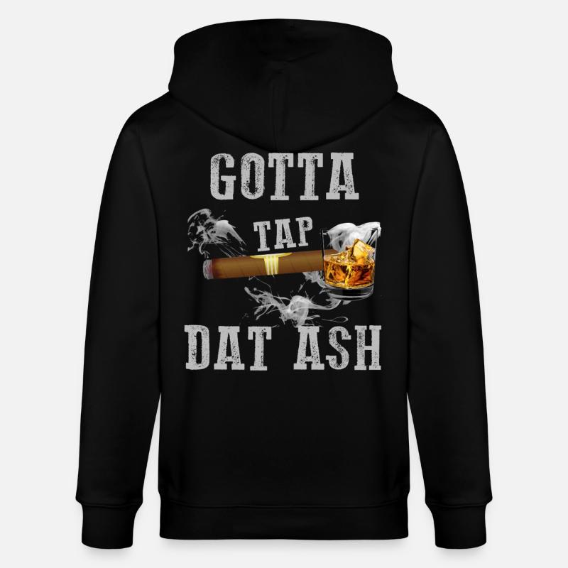 Gotta Tap Dat Ash Zigarre - Stanley/Stella Unisex Bio-Kapuzenjacke CULTIVATOR  - Schwarz