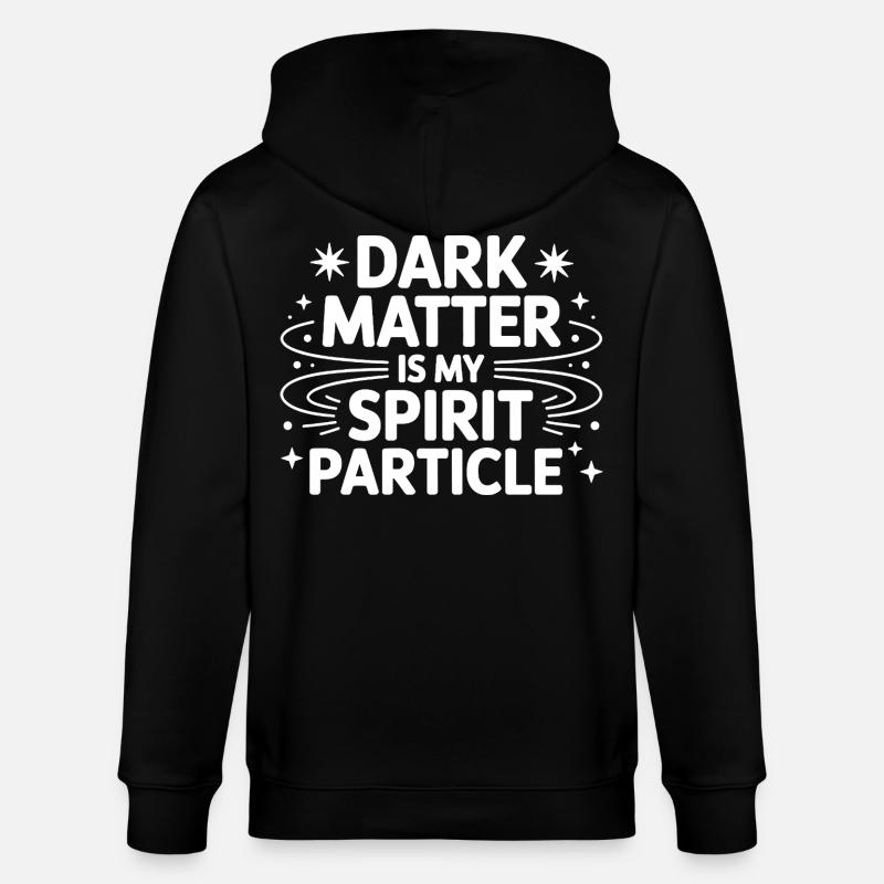 Conception d'amoureux des planètes astronomiques - Veste à capuche bio CULTIVATOR Stanley/Stella Unisexe - noir