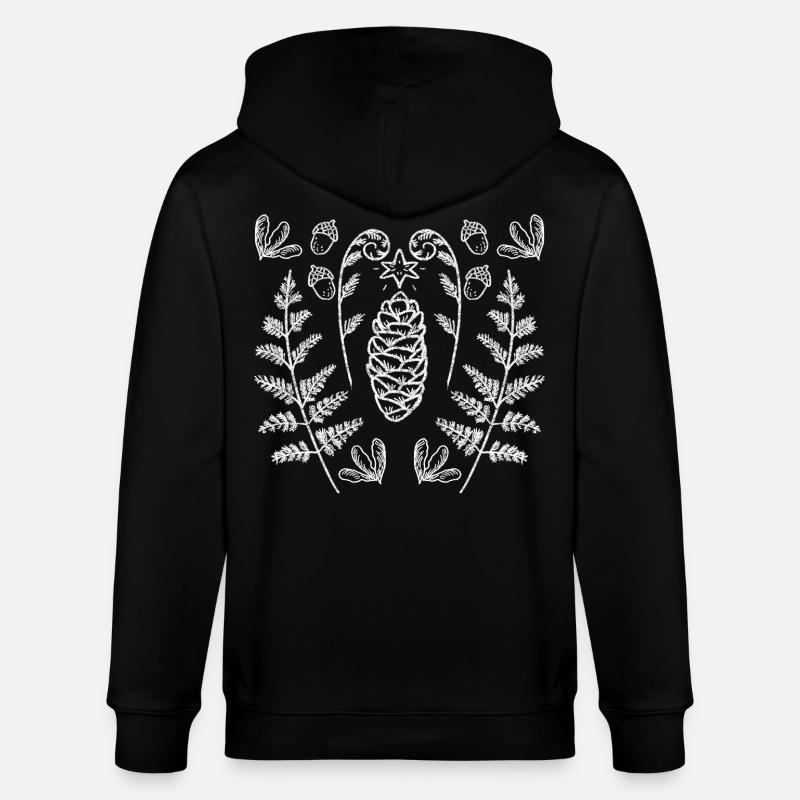 Décorations d’automne - Veste à capuche bio CULTIVATOR Stanley/Stella Unisexe - noir