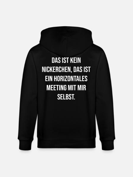 Horizont zum Selbst - Stanley/Stella Unisex Bio-Kapuzenjacke CULTIVATOR - Schwarz