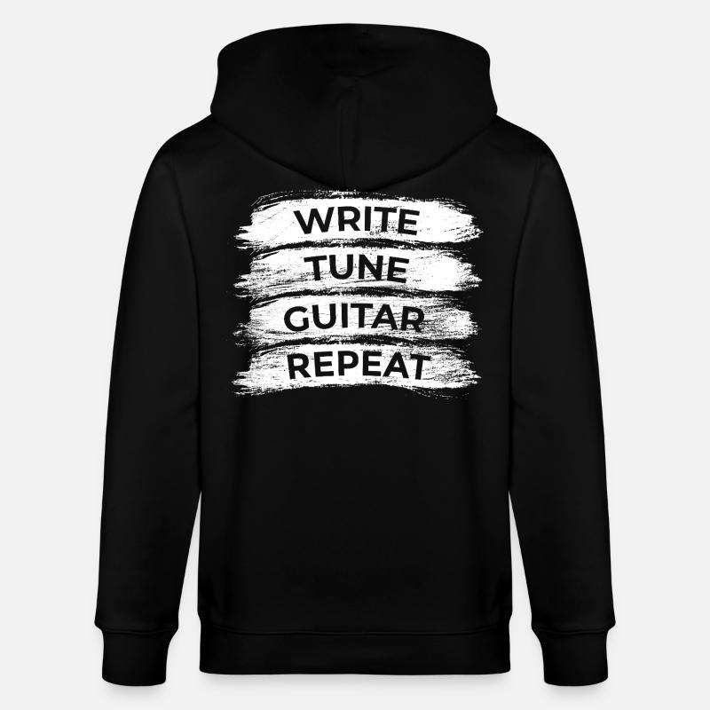 Routine du guitariste - Veste à capuche bio CULTIVATOR Stanley/Stella Unisexe - noir