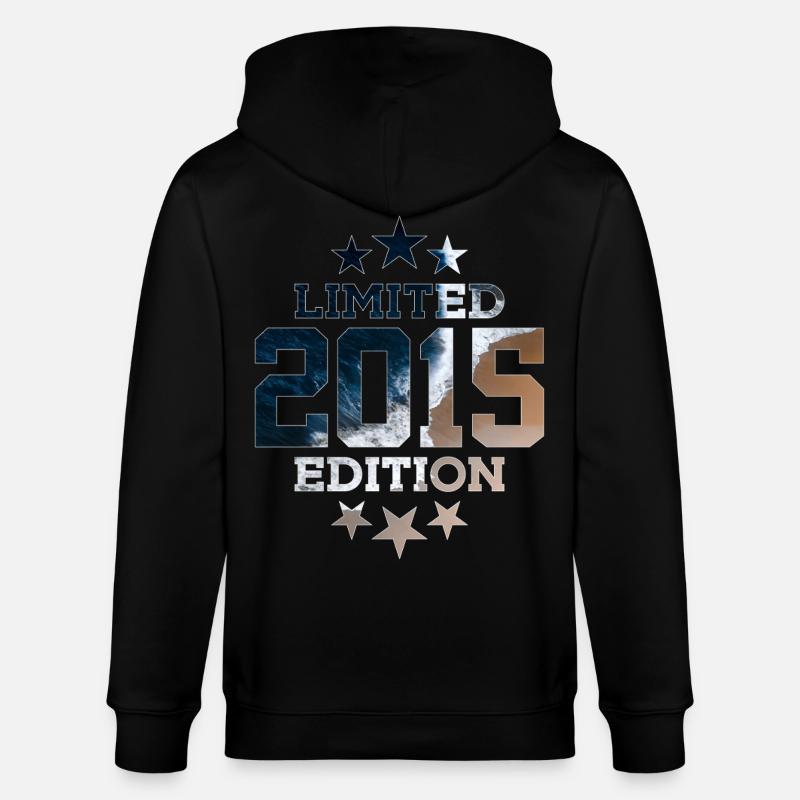 ÉDITION LIMITÉE 2015 11E ANNIVERSAIRE - Veste à capuche bio CULTIVATOR Stanley/Stella Unisexe - noir