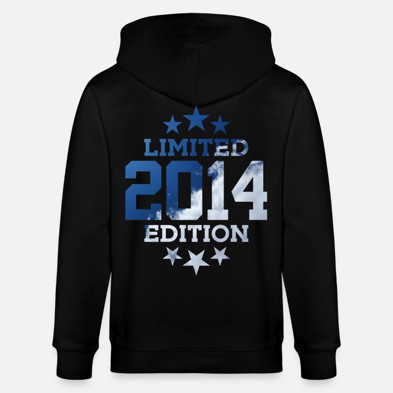 ÉDITION LIMITÉE 2014 12E ANNIVERSAIRE - Veste à capuche bio CULTIVATOR Stanley/Stella Unisexe - noir