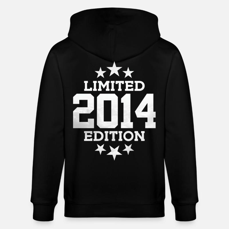 ÉDITION LIMITÉE 2014 12E ANNIVERSAIRE - Veste à capuche bio CULTIVATOR Stanley/Stella Unisexe - noir