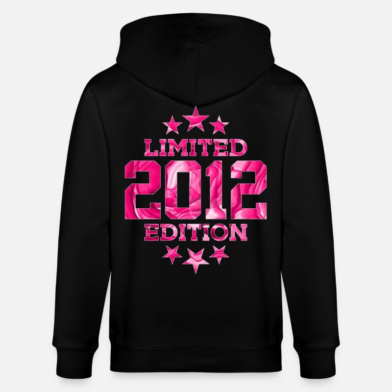 ÉDITION LIMITÉE 2012 14E ANNIVERSAIRE - Veste à capuche bio CULTIVATOR Stanley/Stella Unisexe - noir