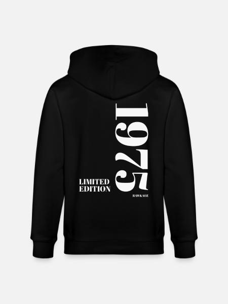 Limited_Edition_1975 - Stanley/Stella CULTIVATOR Unisex Organic Hooded Jacket - black