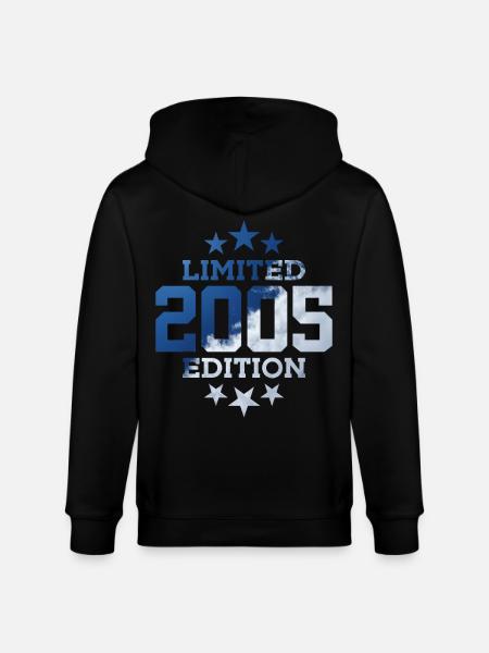 ÉDITION LIMITÉE 21E ANNIVERSAIRE 2005 - Veste à capuche bio CULTIVATOR Stanley/Stella Unisexe - noir