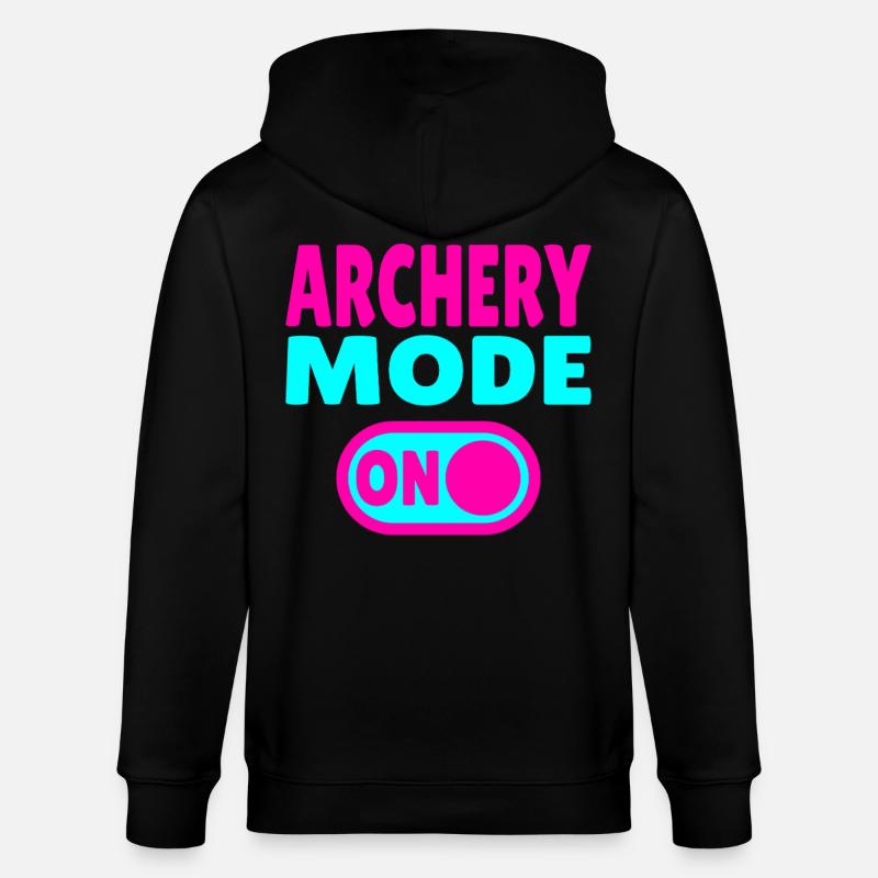 Mode tir à l’arc activé - Veste à capuche bio CULTIVATOR Stanley/Stella Unisexe - noir