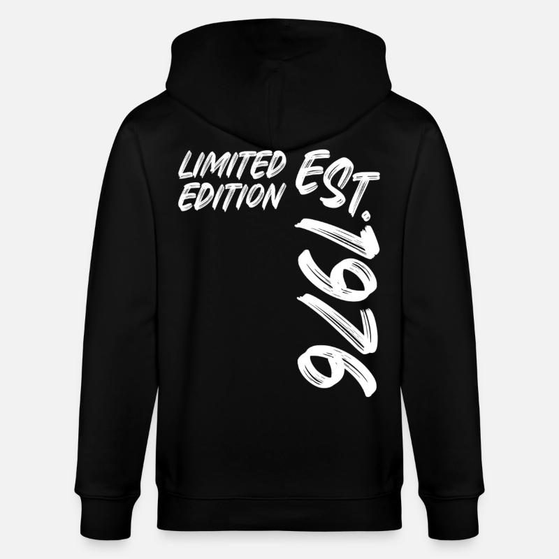 Édition limitée Est. 1976 - Veste à capuche bio CULTIVATOR Stanley/Stella Unisexe - noir