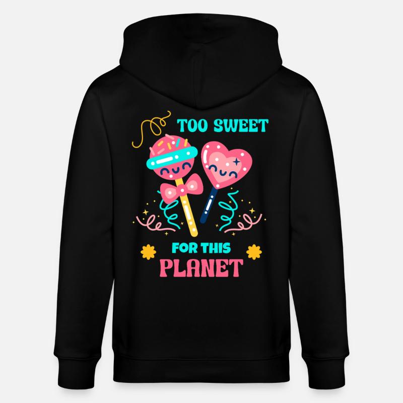 Candy Queen Candy Mode - Veste à capuche bio CULTIVATOR Stanley/Stella Unisexe - noir