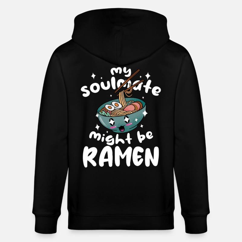 Soul Frames Dessin animé - Veste à capuche bio CULTIVATOR Stanley/Stella Unisexe - noir