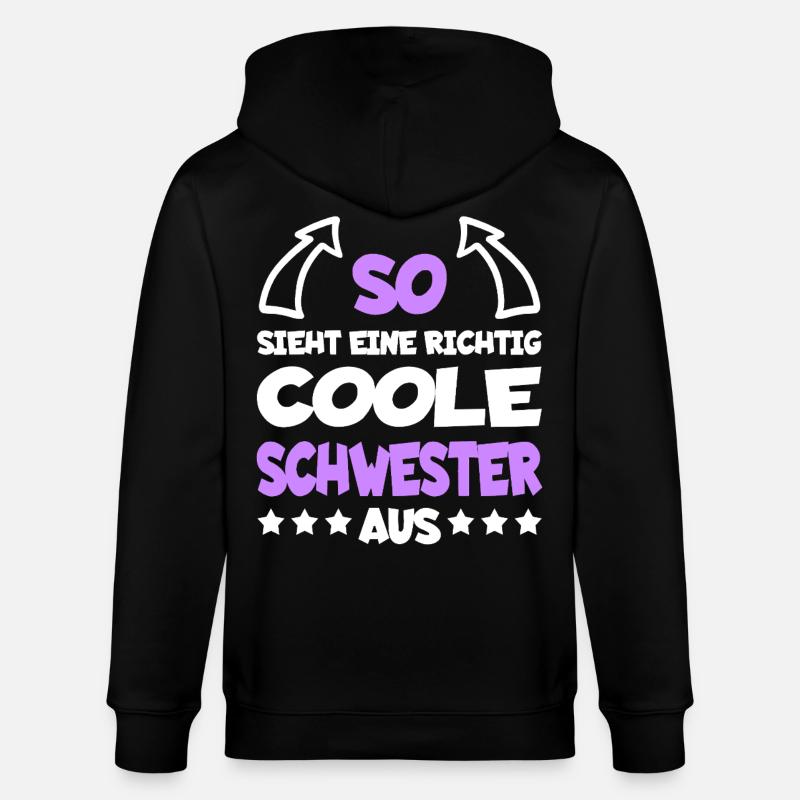 droitecoolsisterspreaddew1 - Veste à capuche bio CULTIVATOR Stanley/Stella Unisexe - noir